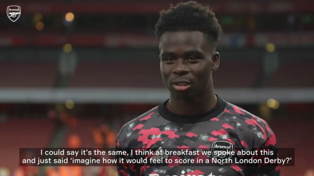 Saka on Smith Rowe connection and beating Spurs